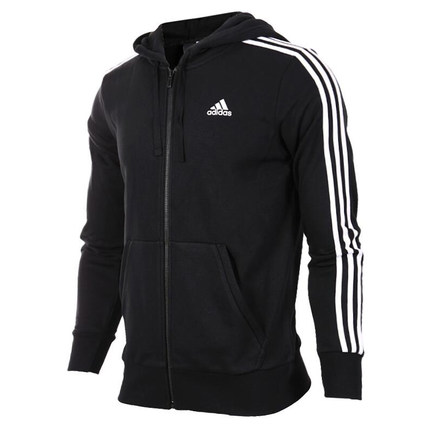 经典款式！adidas阿迪达斯 针织茄克 B49912