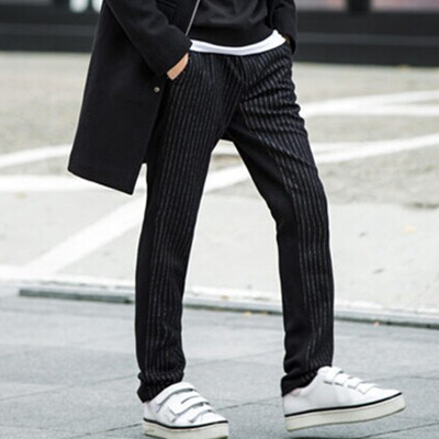 年货节预售！GXG羊毛呢料条纹休闲裤#64802017