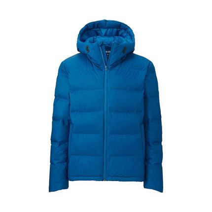 冬季必备！优衣库 男士 羽绒连帽外套 172992