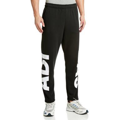 简约撞色！adidas 阿迪达斯 男式针织长裤 BQ7083