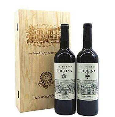 法国原瓶进口！拉考美特 贝霖纳庄园干红葡萄酒 750ml*4