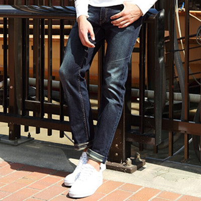 年货节预售！Lee男士时尚小脚裤弹力猫须牛仔裤L12726Y694NZ