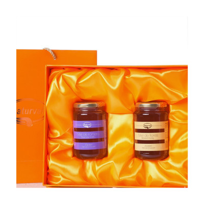 送礼佳品！Naturval 娜图瓦迷迭香+多花蜂蜜礼盒500g*2