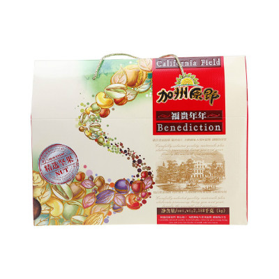 镇店之宝！加州原野 福贵年年坚果礼盒2188g