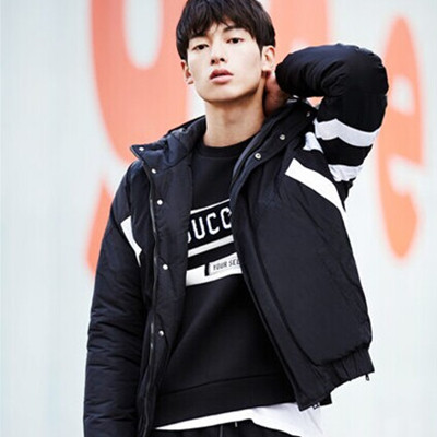 保暖有型！GXG连帽休闲运动风棉服棉衣外套#64807001