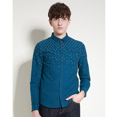 价格不错！马克华菲长袖衬衫7154307139