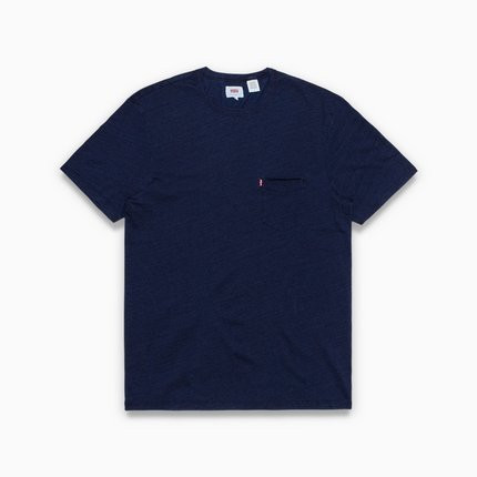 年货节好价！李维斯男士纯棉藏蓝色短袖T恤15798-0094