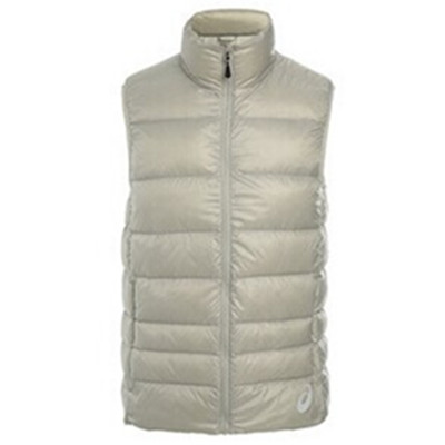 运动保暖！ASICS亚瑟士男式轻量羽绒背心826A00