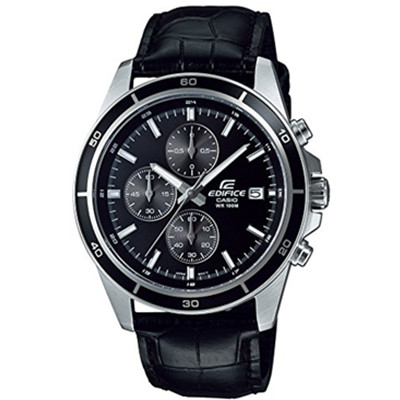 時(shí)尚大氣！CASIO EFR-526LJ-1AJF 三眼計(jì)時(shí)商務(wù)男士手表