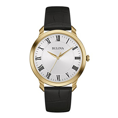 低调内敛！宝路华 Bulova 97A123 石英腕表