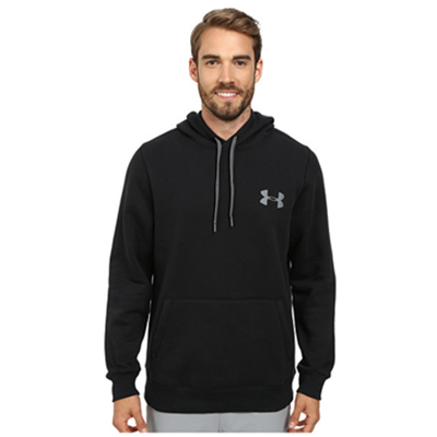 经典基础款！Under Armour UA Rival 安德玛男士帽衫