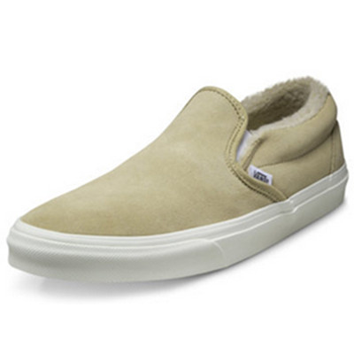 休闲保暖！Vans万斯Classic Slip-On中性一脚蹬鞋