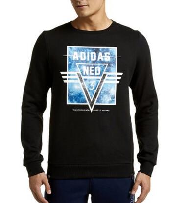 休闲百搭！adidas 阿迪达斯 男式 运动卫衣 AY5768