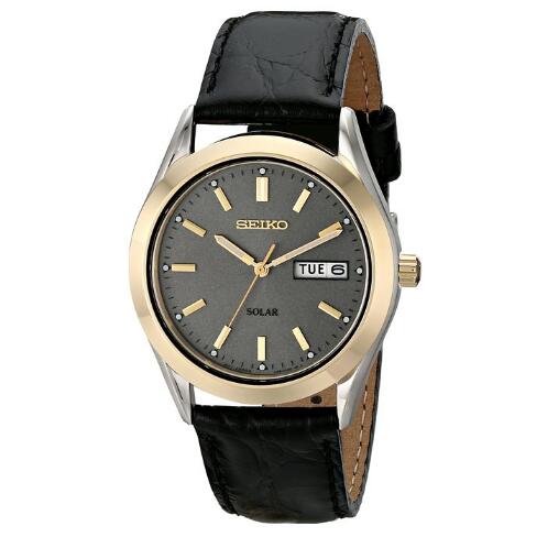 中亚海外购！Seiko 精工 太阳能男表 SNE050