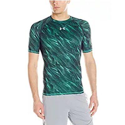 多色白菜！Under Armour 安德玛 HG Printed短袖紧身衣