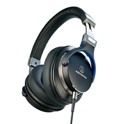 听觉享受！铁三角 ATBK Hi-Res高解析音质 便携头戴式耳机