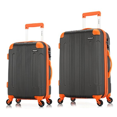 五折特价！Rockland 中性 拉杆箱 深灰双色 20+24寸套箱 CF190