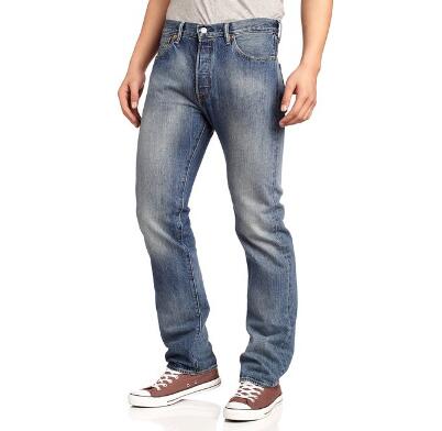 百搭休闲！Levi's 李维斯 男式 标准低腰牛仔裤 00501-2065