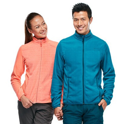 轻盈保暖！迪卡侬QUECHUA F抓绒衣