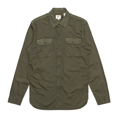 时尚精品！Levi's 李维斯 男式 长袖衬衫 19573-0031