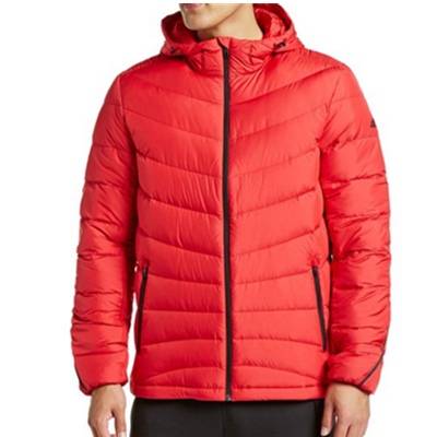 时尚简约！adidas 阿迪达斯 男式 DG90 SOLID JKT 羽绒茄克