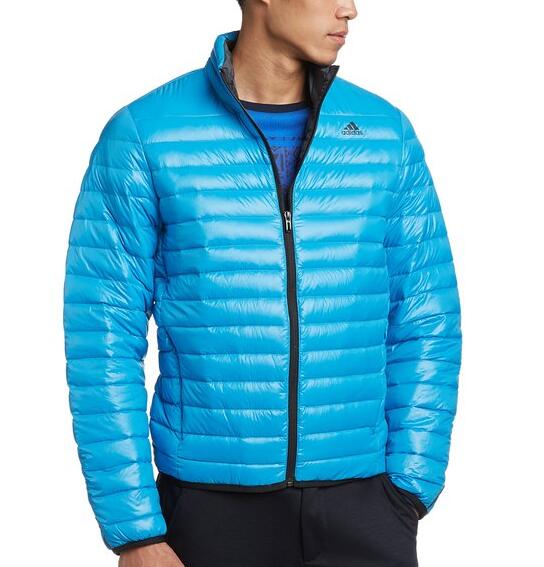 轻盈舒适！adidas 阿迪达斯 男式 羽绒茄克 AC3298