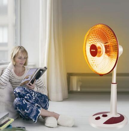 均匀送暖！seebest 视贝 立式 小太阳 取暖器 SH1003Q