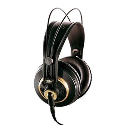 专业音效！ AKG 爱科技 K240S 头戴式专业录音监听耳机