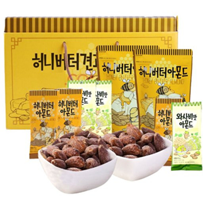 健康零食！Tom's Farm 汤姆农场 蜂蜜黄油坚果礼盒710g