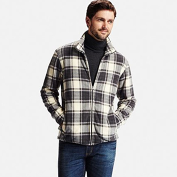 历史新低！优衣库 男装 摇粒绒拉链 茄克 186272