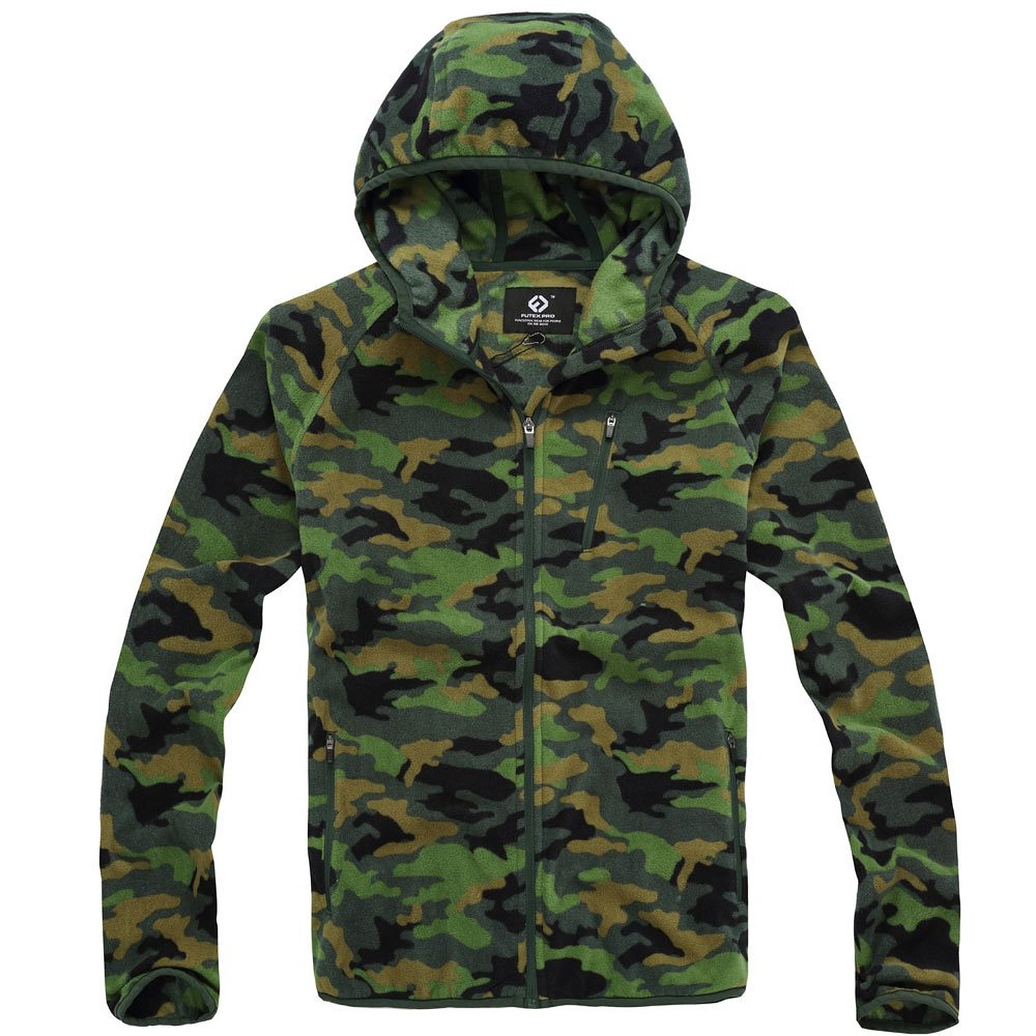 迷彩时尚！Futex Plus 男 摇粒绒外套 PR16AW1570