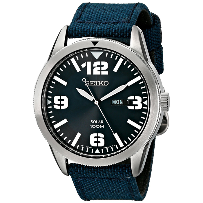 中亚海外购！SEIKO 精工 男款太阳能腕表  SNE329