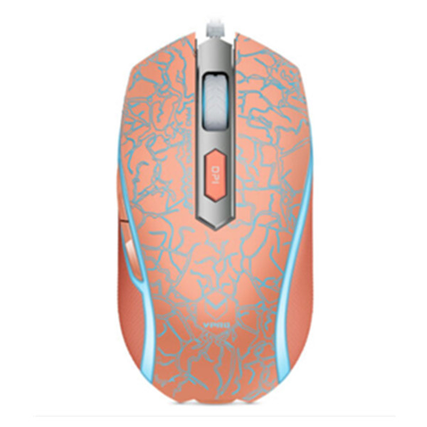 玫瑰金好价！雷柏 V210 光学游戏鼠标