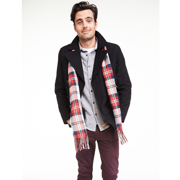 型男必备！Old Navy经典双排扣百搭选色男式外套332511-3