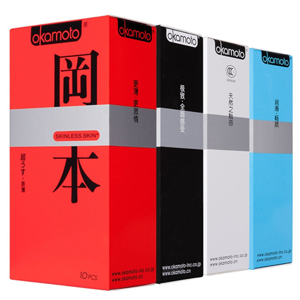 回味无穷！Okamoto冈本避孕套skin肤感组合装40片