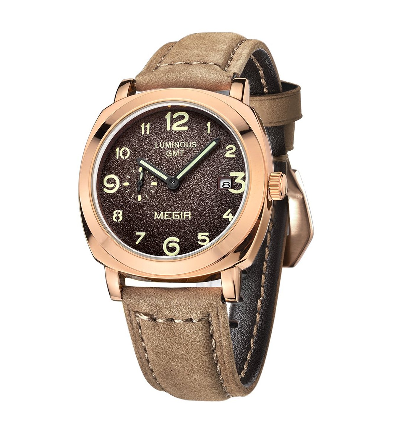 镇店之宝！美格尔  凯旋系列石英男士手表 1046G-4