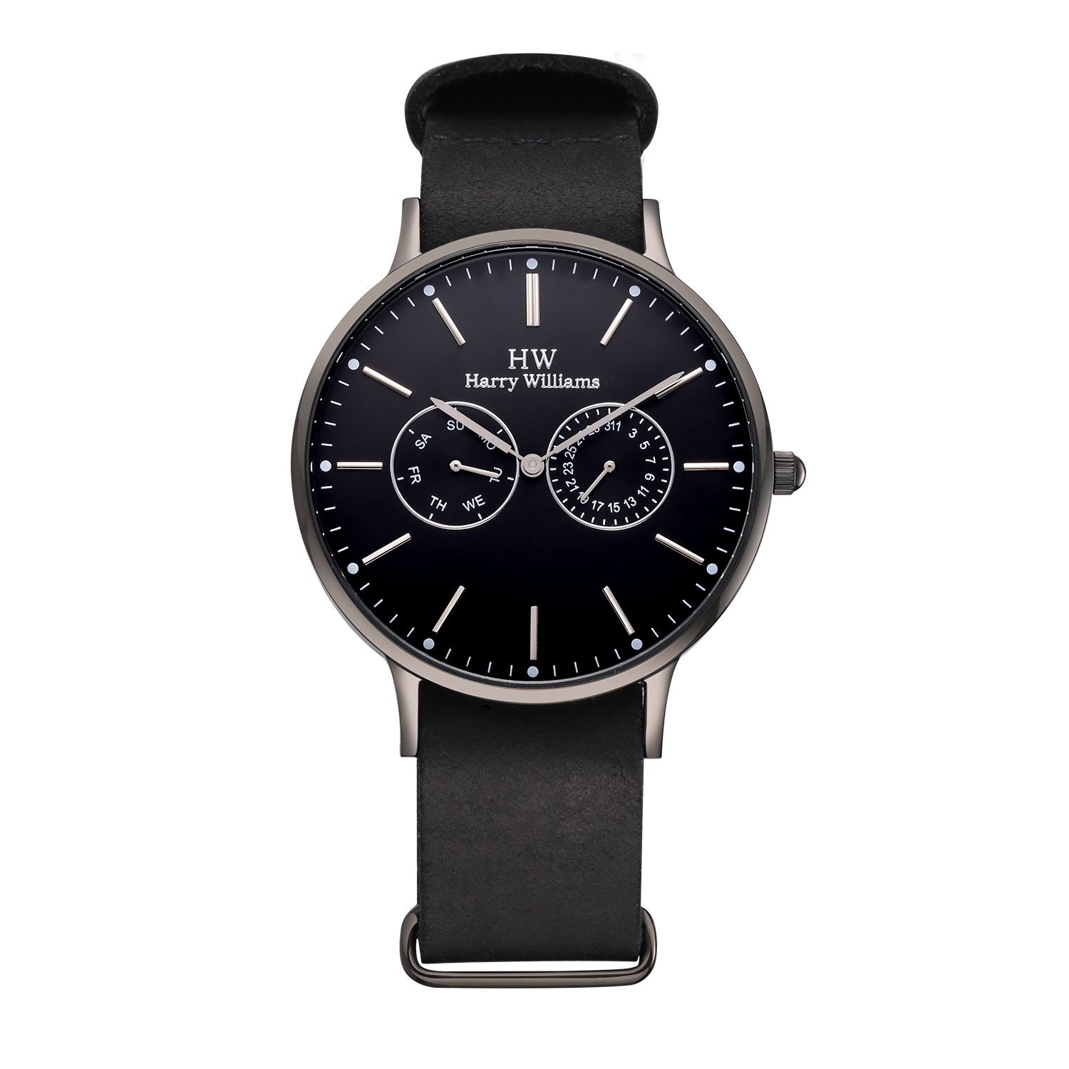 简约实用！Harry Williams 石英男士手表 HW-2402