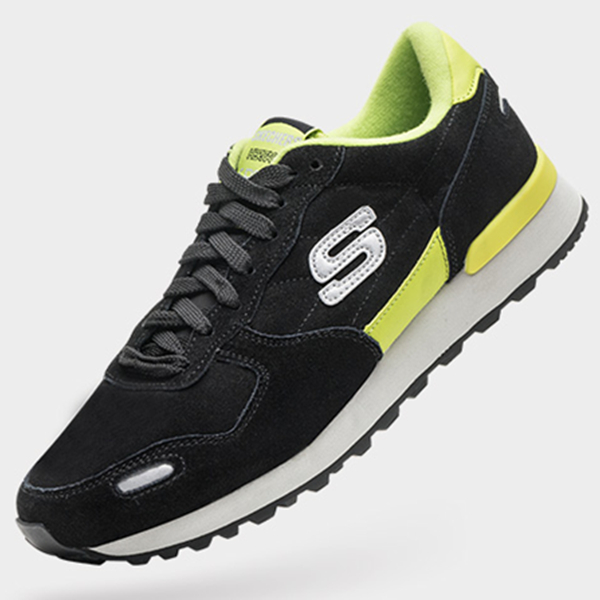 潮鞋好价！Skechers斯凯奇复古男士运动鞋666001