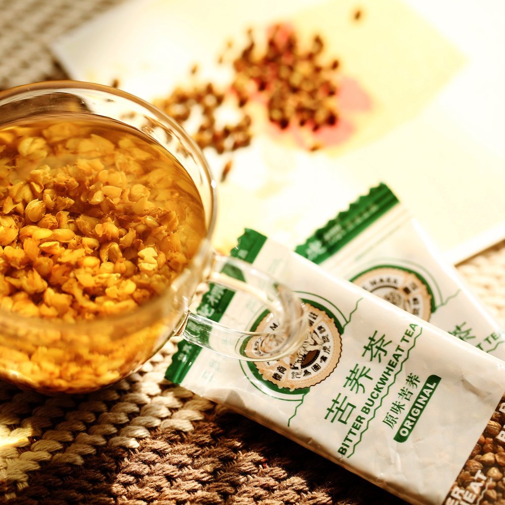 七大营养！虎标原味苦荞茶350g 年后消脂