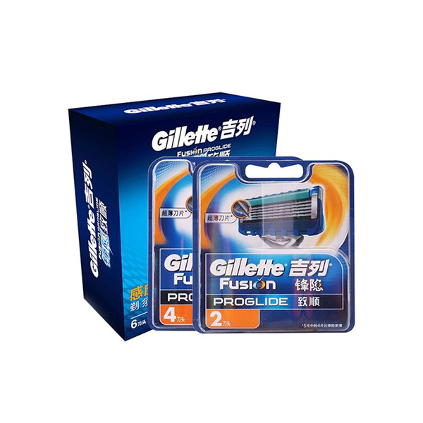 男士必备！Gillette 吉列 锋隐致顺刀头套装