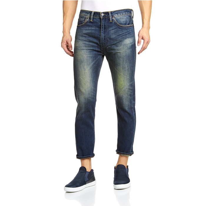 经典时尚！Levi's 李维斯  男 牛仔九分裤 24585-0000