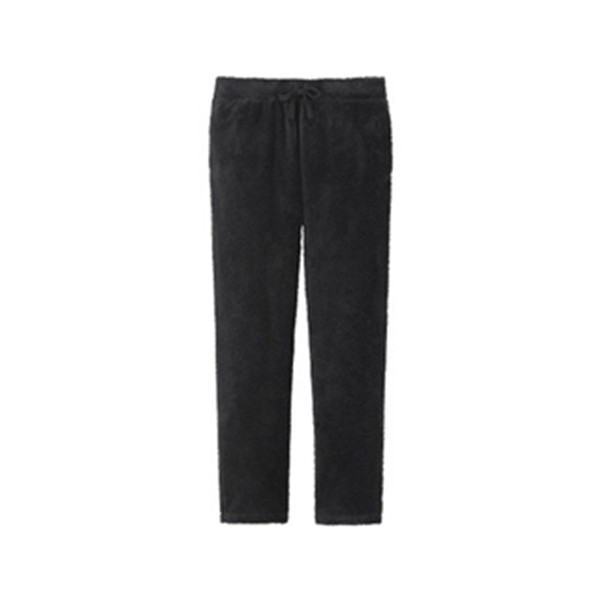 白菜价！优衣库仿羊羔绒松紧长裤 177621