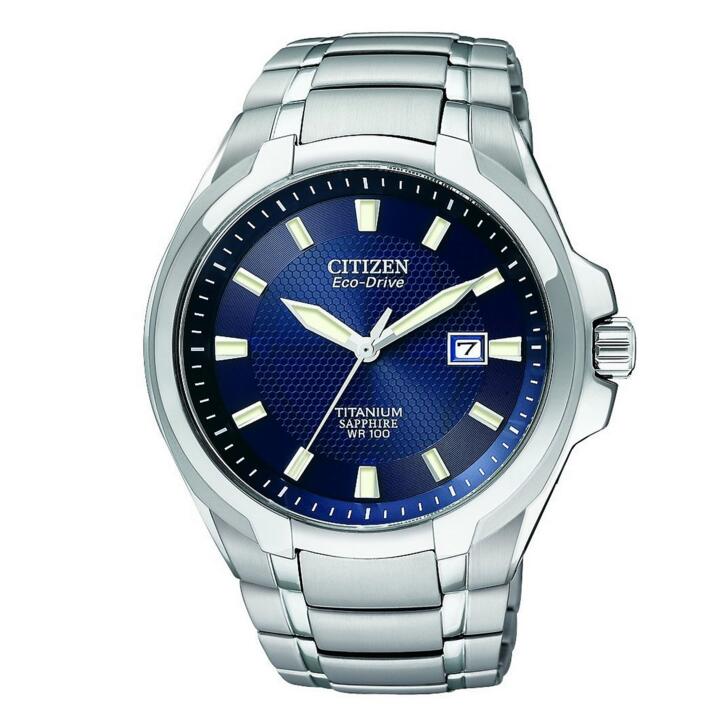 中亚海外购！西铁城 BM7170-53L 光动能钛合金男表