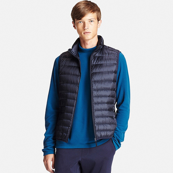 轻盈保暖！UNIQLO优衣库高级轻型羽绒背心172979