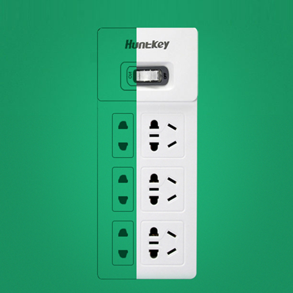 好价再来！Huntkey航嘉SSH601排插