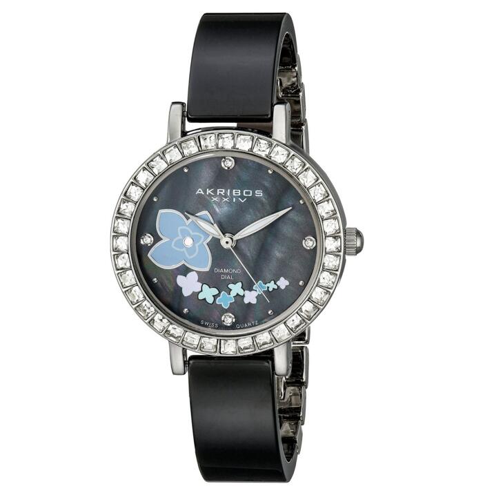 情人 节礼物！Akribos XXIV 石英女士手表 AK762