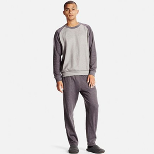 历史新低！优衣库男装 绒面 针织套装 184396