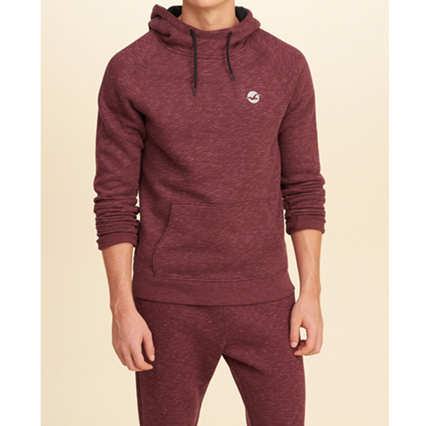 简约设计！Hollister纹理标识帽衫卫衣136234