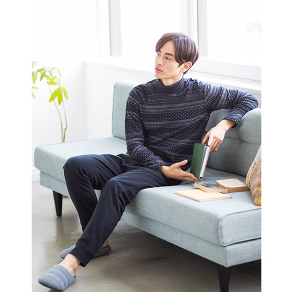 舒适体验！UNIQLO优衣库摇粒绒起居套装(长袖)179974