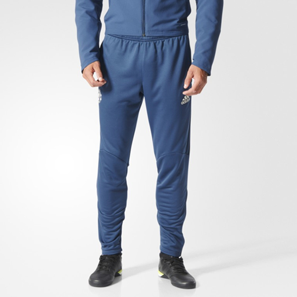 青春时尚！adidas阿迪达斯足球男子曼联针织长裤S95778